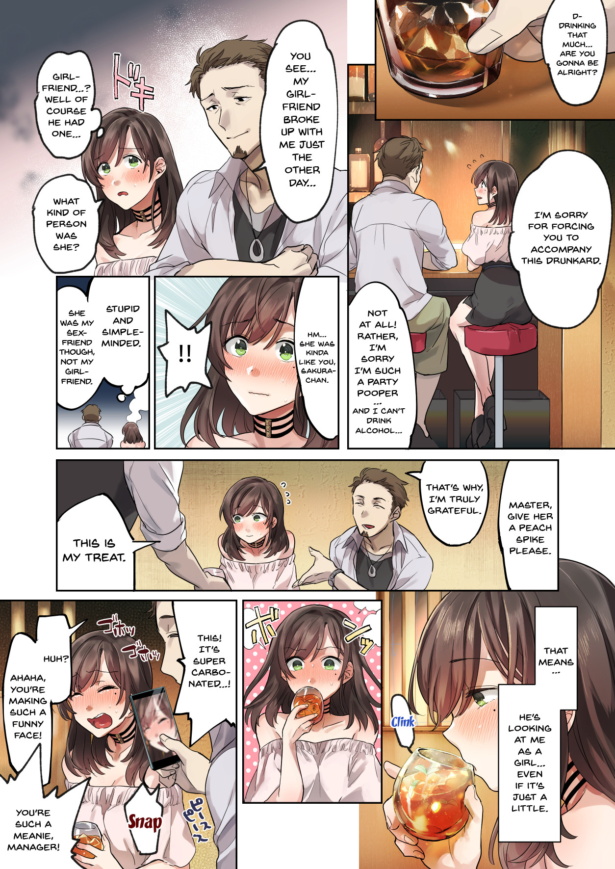 Hentai Manga Comic-The First Experience of A Student Part-Timer-Read-15